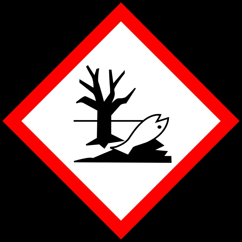 Gevarensymbool Gevaarlijk Voor Het Milieu